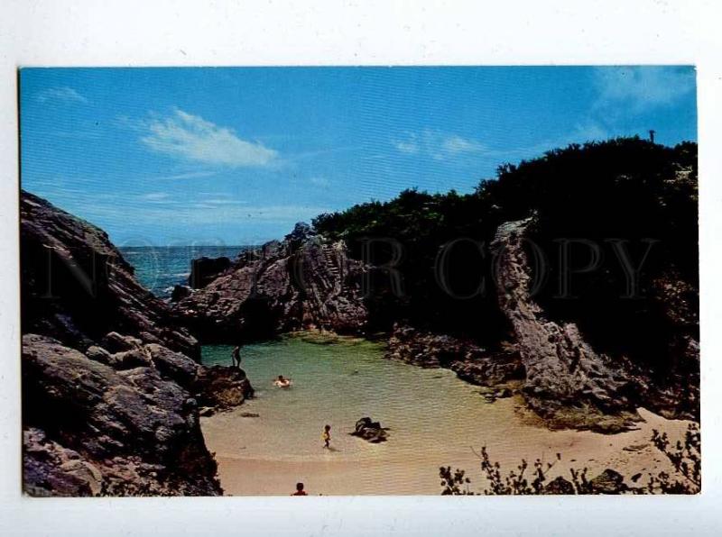 206405 BERMUDA South Shore Vintage photo postcard