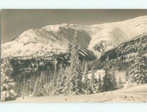 old rppc NICE VIEW Areskutan - Are In Jamtland Sweden i1797