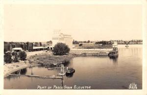 Pasco Washington Grain Elevator Real Photo Antique Postcard K77661