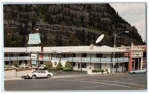 c1960's Ouray Chalet Motel Jeep Capital Switzerland America Colorado Postcard