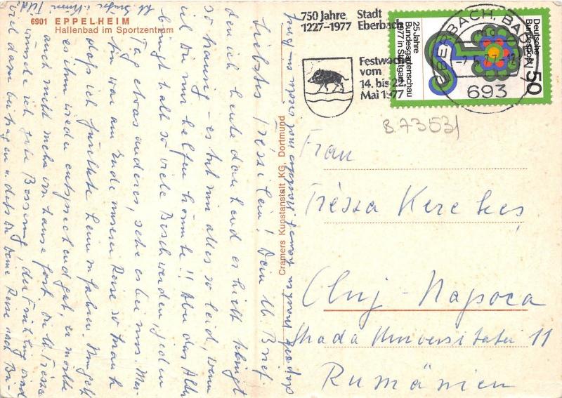 B73531 Eppelheim hallenvbad im sportzentrum Germany