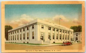 M-63672 View of United States Post Office Manchester New Hampshire