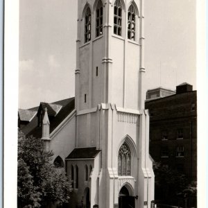 c1940s Washington DC RPPC Church of the Epiphany Real Photo Advertising PC A100