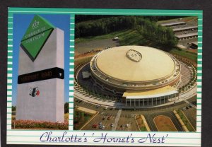 NC Charlotte Hornets Nest Stadium NBA Hornets Basketball North Carolina Postcard