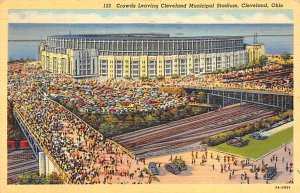 Cleveland Municipal Stadium Cleveland, Ohio, USA Basebal Stadium 1941 