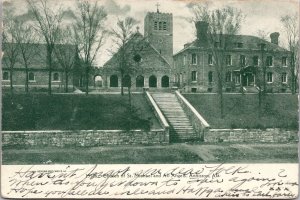 Postcard Church of St. Michael and All Angels in Anniston, Alabama