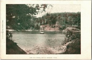 The Old Ferry, Mount Hermon MA Undivided Back Vintage Postcard I24