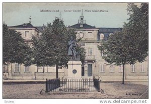 Statue Cuvier, Place Saint-Martin, Montbeliard, Doubs, France, 00-10s