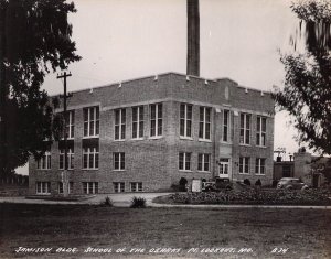 RPPC, Jamison Bldg, School of the Ozarks, Pt Lookout, Branson MO, Old Post Card