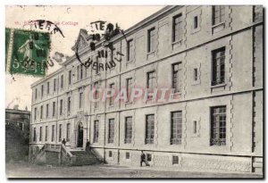 Beziers Old Postcard The college