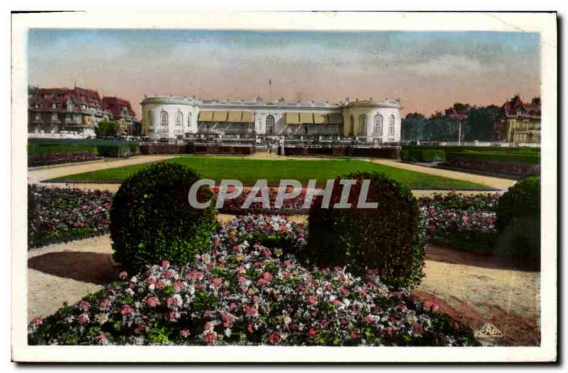 Old Postcard Deauville Beach Casino and Fleurie Normandy