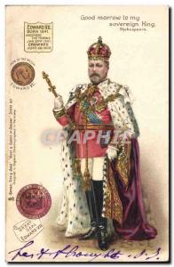 Old Postcard Edward VII