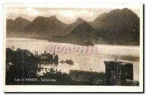 Old Postcard Lake Annecy Talloires