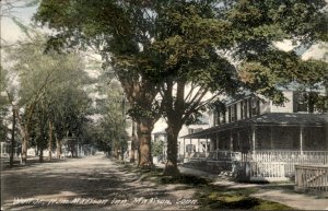 Madison Connecticut CT Inn 1900s-20s Vintage Postcard