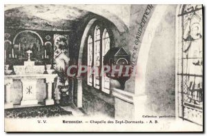 Old Postcard Marmoutier Chapel of the Seven Sleepers AB