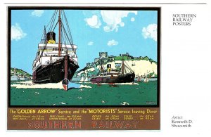Golden Arrow, Motorists Ships, Dover England Southern Railway, Ships