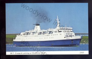 f2271 - B&I Line Ferry - MV Connacht at Pembroke Dock - postcard