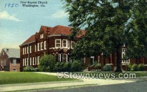 First Baptist Church - Washington, Georgia GA  