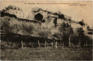 CPA DECIZE Ruines du Vieux Chateau Nievre (100177)