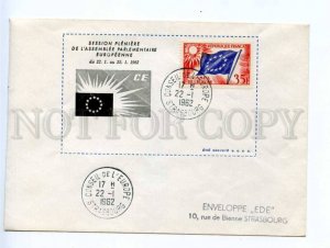 417057 FRANCE Council Europe 1962 Strasbourg session European Parliament 