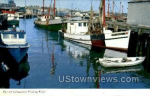 Fishing Fleet Gloucester MA Unused