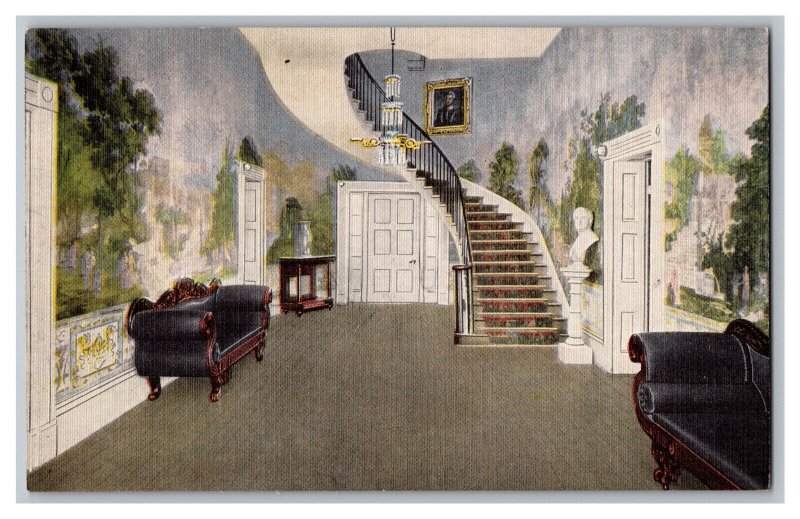 Postcard TN The Hall Of The Hermitage Home General Jackson Heritage Tennessee
