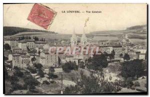 Old Postcard Louvesc Vue Generale