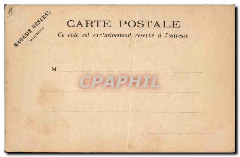 Old Postcard Flag Woman Spain Lion