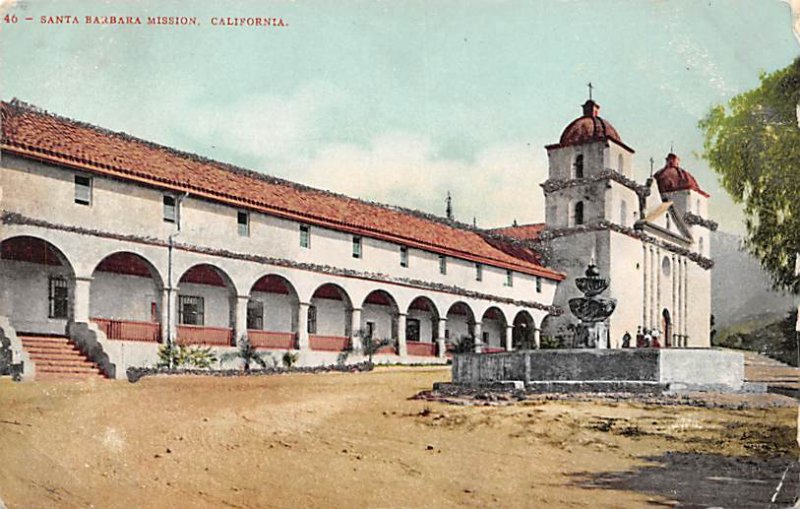 Santa Barbara Mission Santa Barbara CA