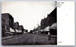 K31/ Waseca Minnesota Postcard c1910 Main Street Stores 331