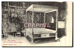 Old Postcard Nancy Duke Antoine of bed Musee Lorrain