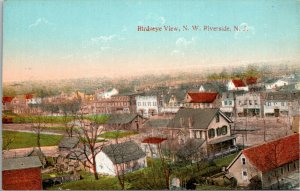  RIVERSIDE, NJ - BIRDSEYE VIEW - HOUSES-  Vintage Postcard - PC