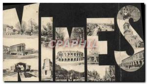 Old Postcard Nimes