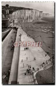 Modern Postcard Ault Vue Generale De La Digue Promenade