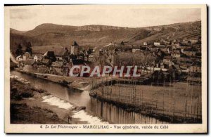 Old Postcard Lot Picturesque Marcilhac Vue Generale Vallee Du Cele