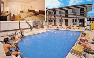 Harbor Lights Motor Lodge Point Pleasant Beach, New Jersey Postcard