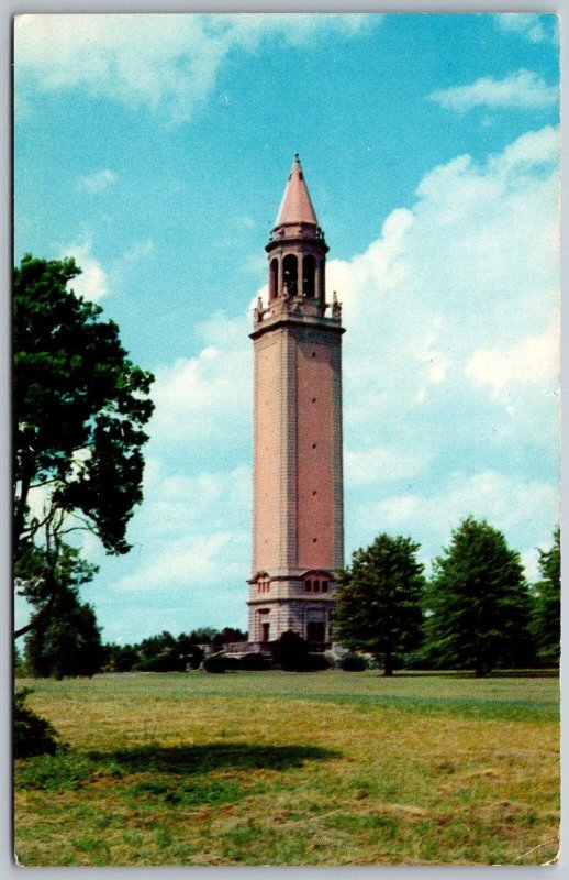 Wilmington Delaware 1950s Postcard Carillon Tower Alfred I DuPont Estate