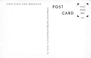 Greensboro North Carolina 1940s Postcard Sedgefield Inn