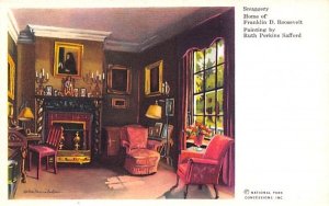 Home of Franklin D Roosevelt Hyde Park, New York Postcard