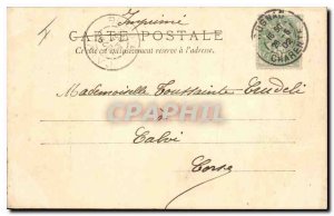 Postcard Old Cognac Gate Chateau Chapel