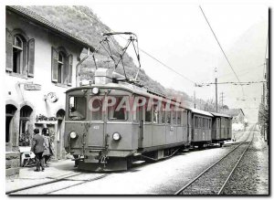 Postcard Modern Stammnetz ANHAN ger und Gep�ckwagen