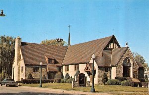 Paris, IL Illinois  GRACE LUTHERAN CHURCH  Edgar County  VINTAGE Chrome Postcard