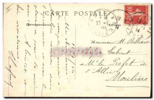 Old Postcard Bank city of Vierzon Hotel and Caisse d & # 39Epargne