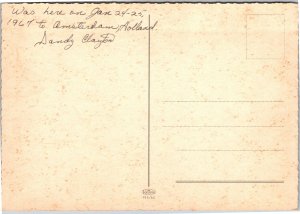 Postcard Map Holland souvenir