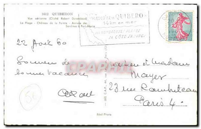 Quiberon Postcard Modern