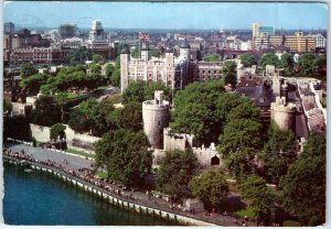 Postcard - General View, Tower of London, England