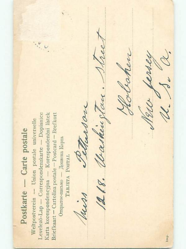 Divided-Back PRETTY WOMAN Risque Interest Postcard AA8347