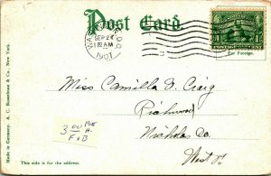 Lamberts Point Coal Piers Norfolk Virginia VA 1907 DB Postcard B6