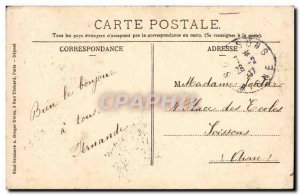 Le Bourget Old Postcard L & # 39eglise made famous by the table d & # 39Alpho...