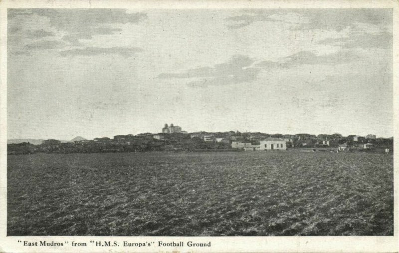 greece, LESBOS MUDROS MOUDROS, Panorama (1920s) Postcard